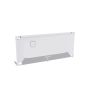 Bed guardrail Cover 46, White/grey, 77 × 26 × 7 cm