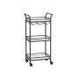 Kitchen shelf 30x46.8x92cm., black