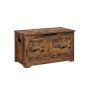 Shoe bench with storage space 40x80x46cm., brown
