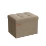 Pouf 31x41x31cm., beige