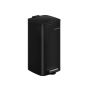 Trash can 34x28.5x54.4cm., black