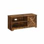 TV cabinet / table LTV007X01, vintage brown color