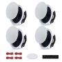 Ceiling speakers VEVOR 645, 4 pcs, Ø 165.1 × 190 mm