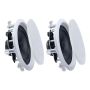 Ceiling speakers VEVOR 878, 2-way, 1 pair, 26 × 30 × 31 cm