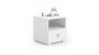 Children's bedside table Emi 40.5x37x40 cm, gray handles