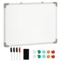 Magnetic board Homcom 60x1.8x45cm., white/gray