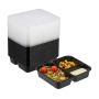 Maisto laikymo indeliai Relaxdays, 24 vnt, 21,5 × 4,5 × 18,5 cm