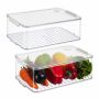 Maisto saugojimo indai Relaxdays 10047922.0, 2 vnt, 10,5 × 21 × 33 cm