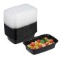 Maisto saugojimo indeliai Relaxdays, 24 vnt, 15 × 6,5 × 22 cm