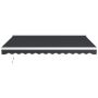 Awning Outsunny 395x300x150cm., dark gray