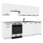 Kitchen cabinet set NORE Olivia 2.4, white