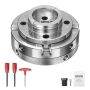 Wood lathe chuck VEVOR CK4-4S-SS, 4 jaws, 100 × 100 × 72 mm