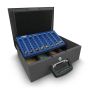 Metal cash box Bituxx, 4 banknote compartments, 360 × 275 × 140 mm