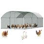 Metal chicken coop enclosure VEVOR YD362, 3 × 6 × 2 m
