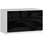 Mezzanine for wardrobe NORE S90, white/black