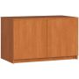 Mezzanine for wardrobe NORE S90, light brown