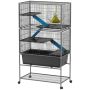 Cage for small animals, 5 levels, 88 × 150.5 × 48 cm