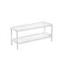 Shoe shelf 70x26x33 cm., white
