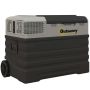 Portable compressor refrigerator, 56 l, -20℃ to 20℃, 69x43x54 cm, black/gray
