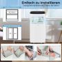 Nešiojamas oro kondicionierius 4-in-1, 9000 BTU, vėsinimas, šildymas, baltas