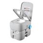Переносной туалет VEVOR Air pump30L, бак для отходов 30 л, 530 × 400 × 455 мм