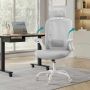 Office chair, gray/white