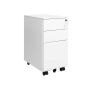 Lockable cabinet/drawer, white 30 x 45 x 60 cm