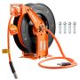 Air hose reel VEVOR, 15 m × 9.5 mm, 46 × 48 × 24 cm
