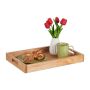 Padėklas Relaxdays 10047610.0, 2 rankenos, 46 × 5 × 31 cm