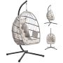 Pakabinama kėdė su stovu SONGMICS GDC050WZ01, 98 × 103 × 195 cm
