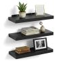 Pakabinamos lentynos Relaxdays 10052695_8217, 3 vnt, 60 × 4 × 23 cm