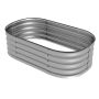 Raised bed Outsunny 105x62x30cm., silver color