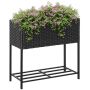 Raised bed Outsunny 70x30x72cm., dark gray