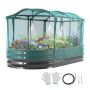 Raised garden bed VEVOR YJ-ZZC017, with self-watering system and mesh cover, 180 × 90 × 30 cm