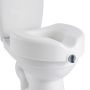 Raised toilet seat VEVOR SC7060A, without armrests, 424 × 416 × 180 mm