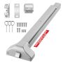 Panic exit bar VEVOR A-UL600P, With warning sticker, 711 × 153 × 66 mm