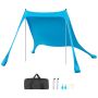 Beach gazebo VEVOR TM002, 230 × 230 × 200 cm