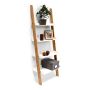 Pastatoma lentyna Relaxdays BAMBOO, 4 pakopų, 55 × 155 × 34 cm