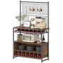 Built-in kitchen cabinet, wine storage for up to 14 bottles, 96.5 × 165 × 38 cm