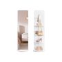 Pastatomas veidrodis SONGMICS LFM036W01, 360°, Balta