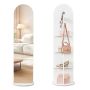 Pastatomas veidrodis SONGMICS LFM036W01, 360°, Balta, Ø 45 × 163 cm