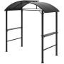 Barbecue gazebo Outsunny 233x110x235cm., dark gray/black