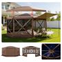 Gazebo with mesh VEVOR, 8-sided, 12-15 people, 4.57 × 4.57 × 2.2 m