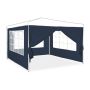 Pavėsinės šoninės panelės Relaxdays 10035873.0, 4 vnt, Mėlynos, 200 × 300 cm