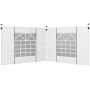 Pavėsinės šoninių panelių rinkinys, 2 vnt, 295 × 195 cm