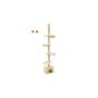 Cat scratching post 45x30x291cm., beige