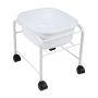 Foot soak tub, 5 l, 470 × 550 × 380 mm