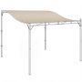 Pergolės stogelis, 3 × 3 m rėmui, Balta, 298 × 293 cm
