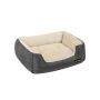 Dog bed 80 x 65 x 20 cm with reversible cushion PGW004G01