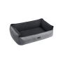 Dog bed with raised edge 100 x 70 x 28 cm